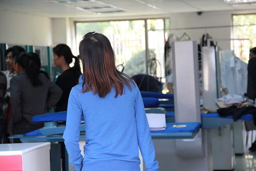 UCC干洗技术实操培训场地