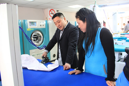 UCC国际洗衣加盟商风采