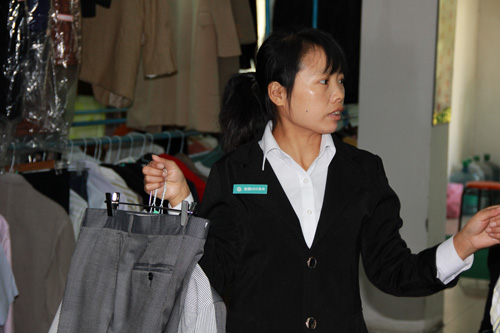 洗衣店洗一件衣服利润